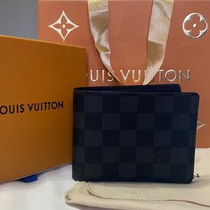 Black Louis Vuitton wallet